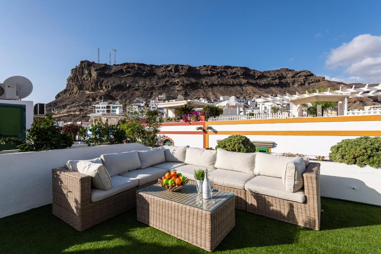 Stunning Apartment First Line Mogan Port - Gran Canaria Stays Пуерто-де-Моган Екстер'єр фото