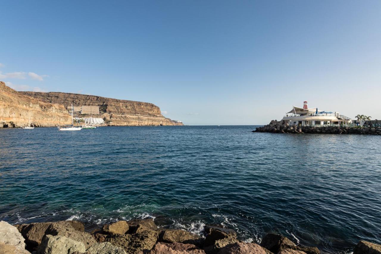 Stunning Apartment First Line Mogan Port - Gran Canaria Stays Пуерто-де-Моган Екстер'єр фото
